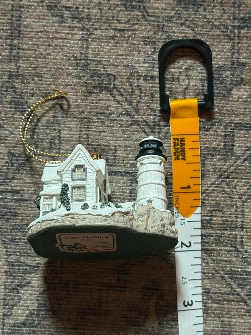 Vintage Harbor‎ Lights 1996 Cape Neddick Maine Ornament